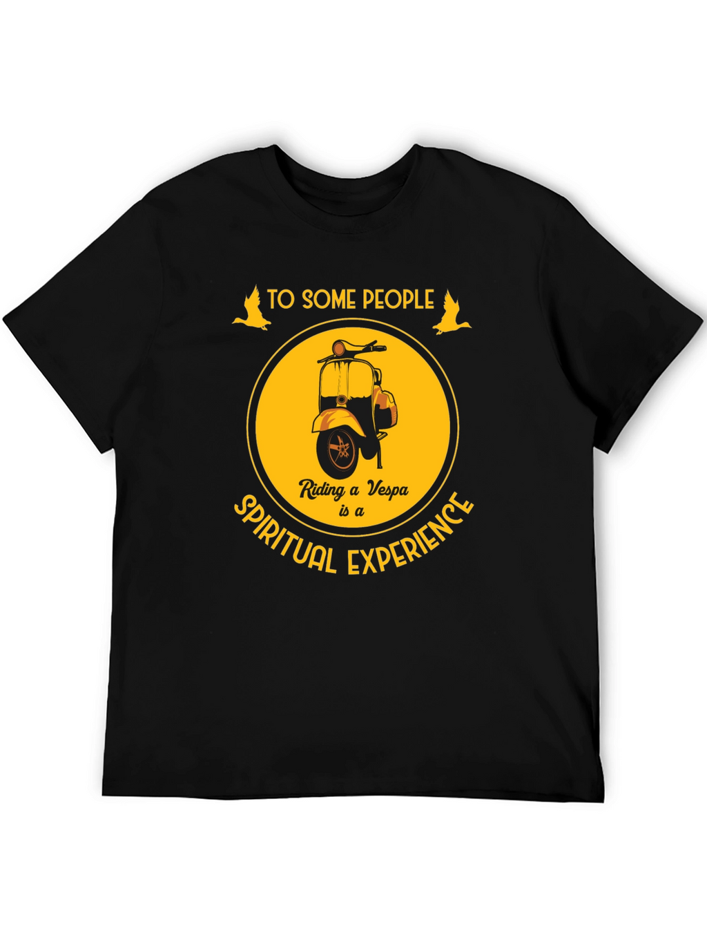 Vespa Spiritual Experience Graphic T-Shirt