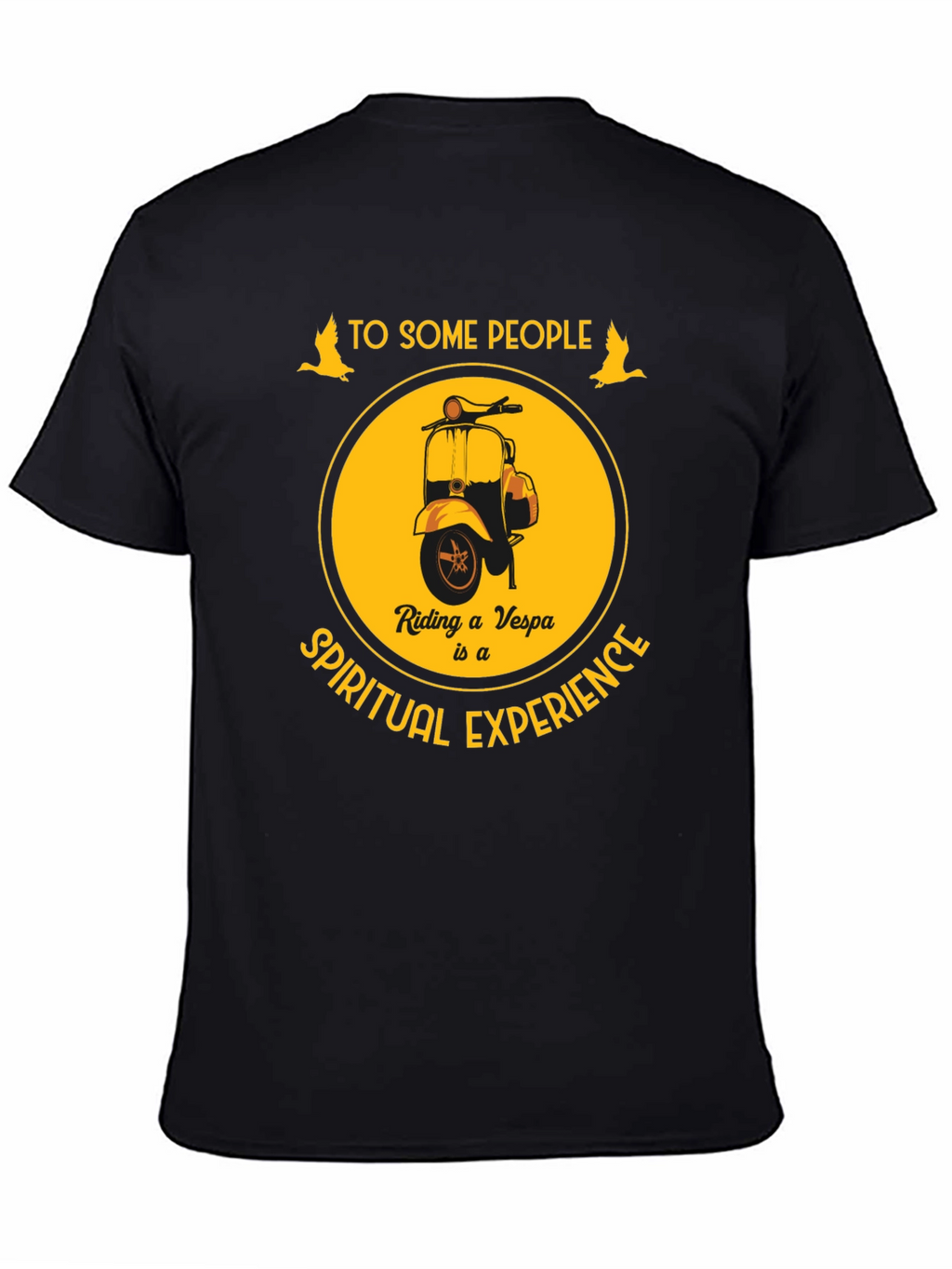 Vespa Spiritual Experience Graphic T-Shirt