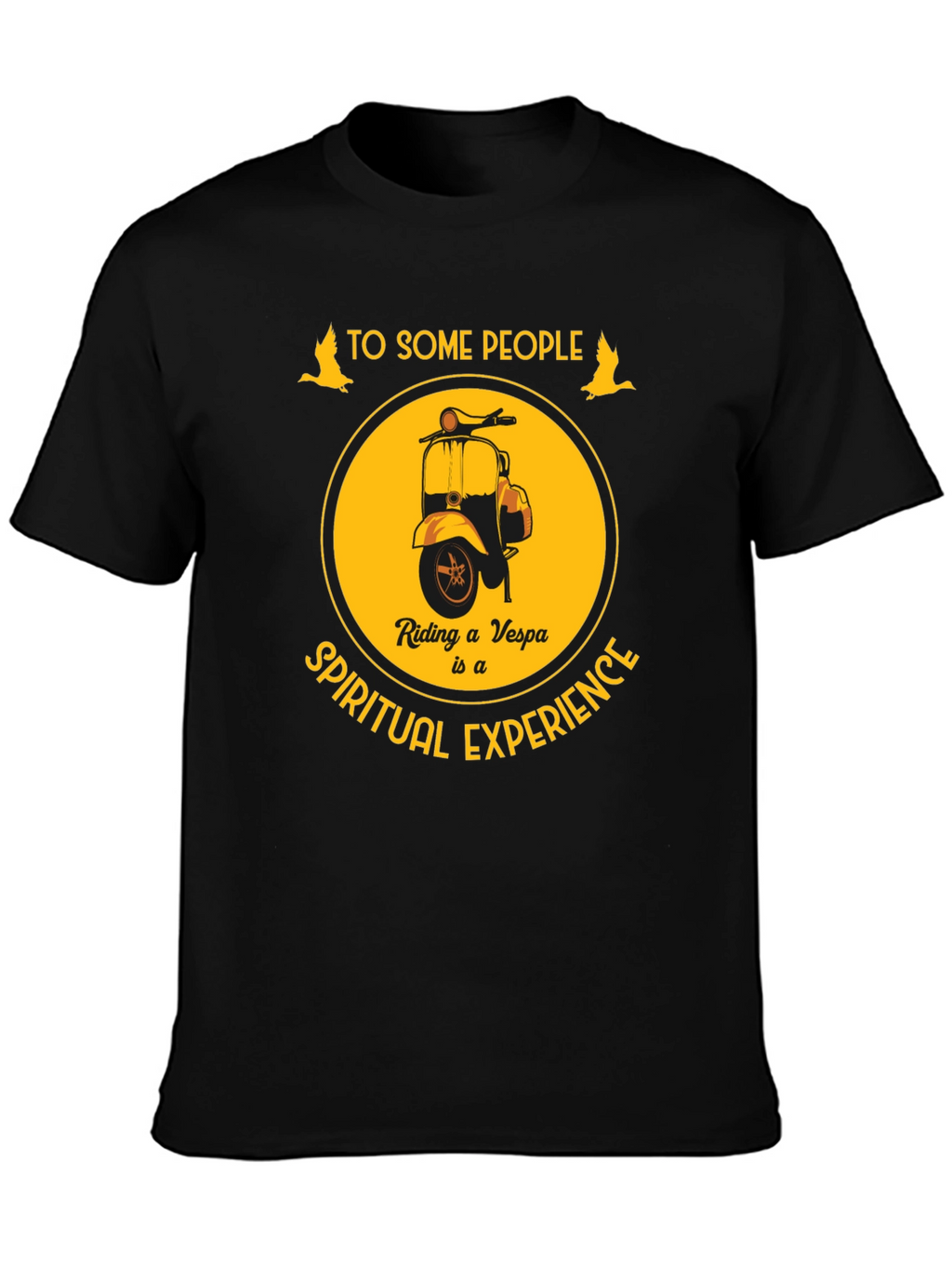 Vespa Spiritual Experience Graphic T-Shirt