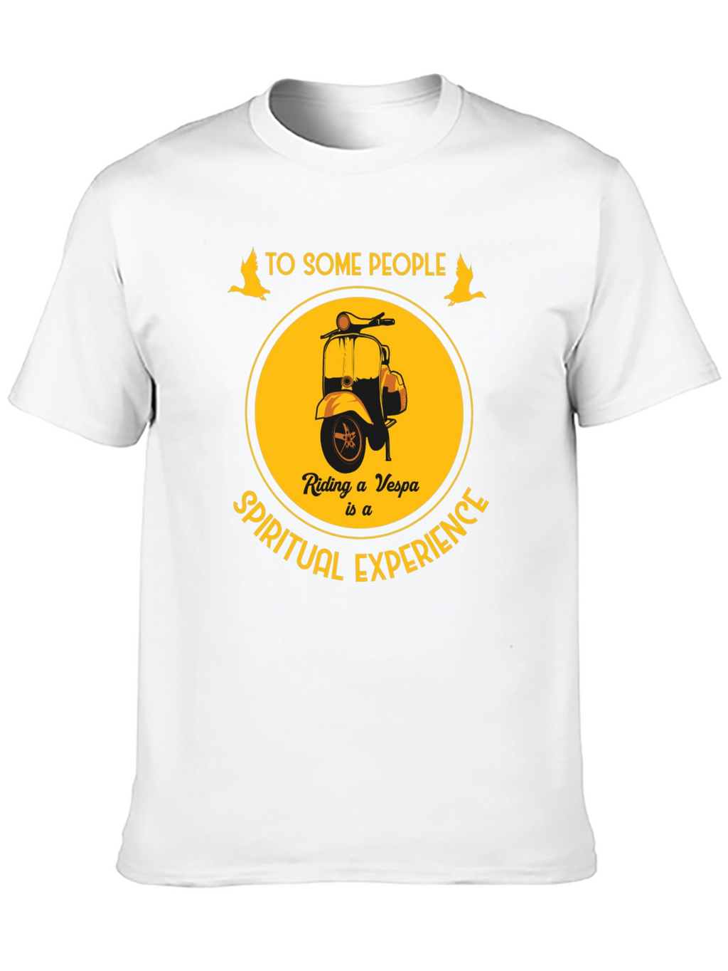 Vespa Spiritual Experience Graphic T-Shirt