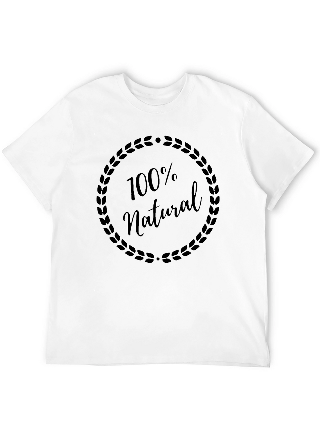 100% Natural Graphic Tee - Eco Friendly Style