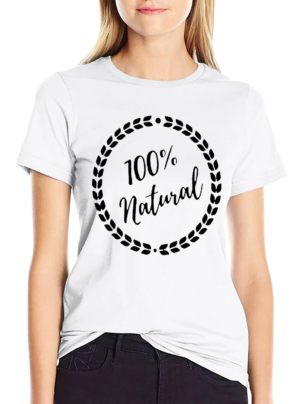 100% Natural Graphic Tee - Eco Friendly Style