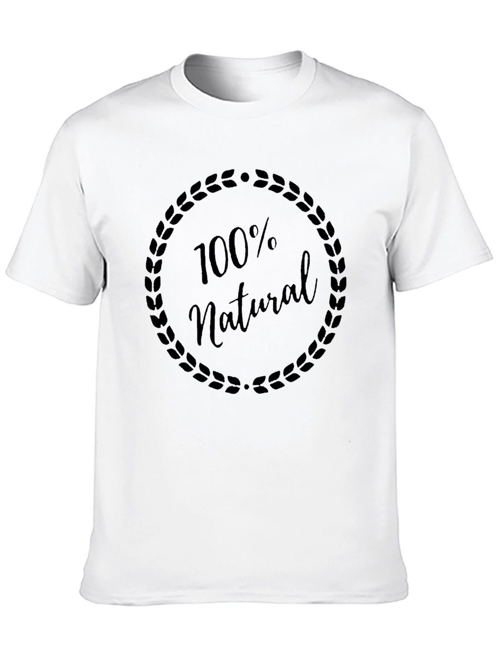 100% Natural Graphic Tee - Eco Friendly Style