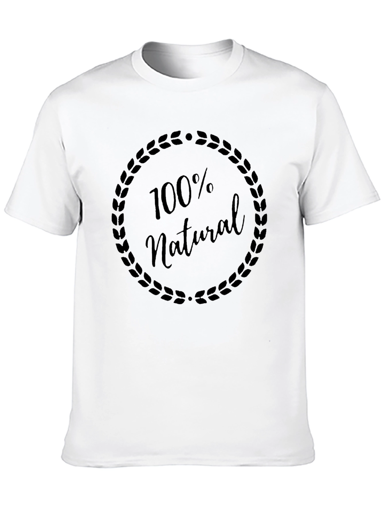 100% Natural Graphic Tee - Eco Friendly Style