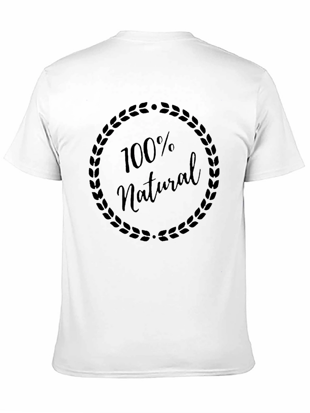 100% Natural Graphic Tee - Eco Friendly Style