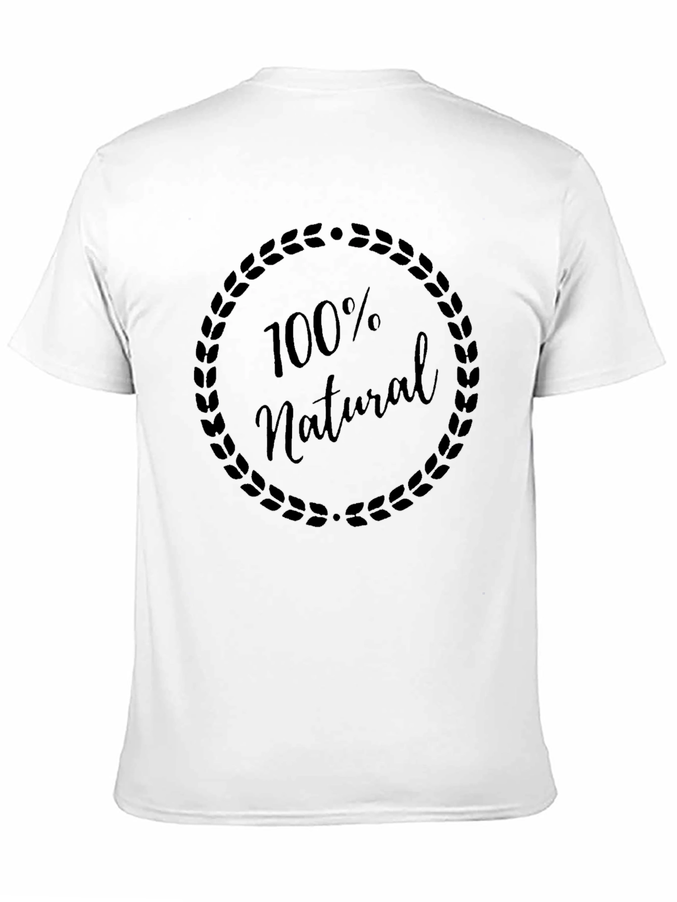 100% Natural Graphic Tee - Eco Friendly Style