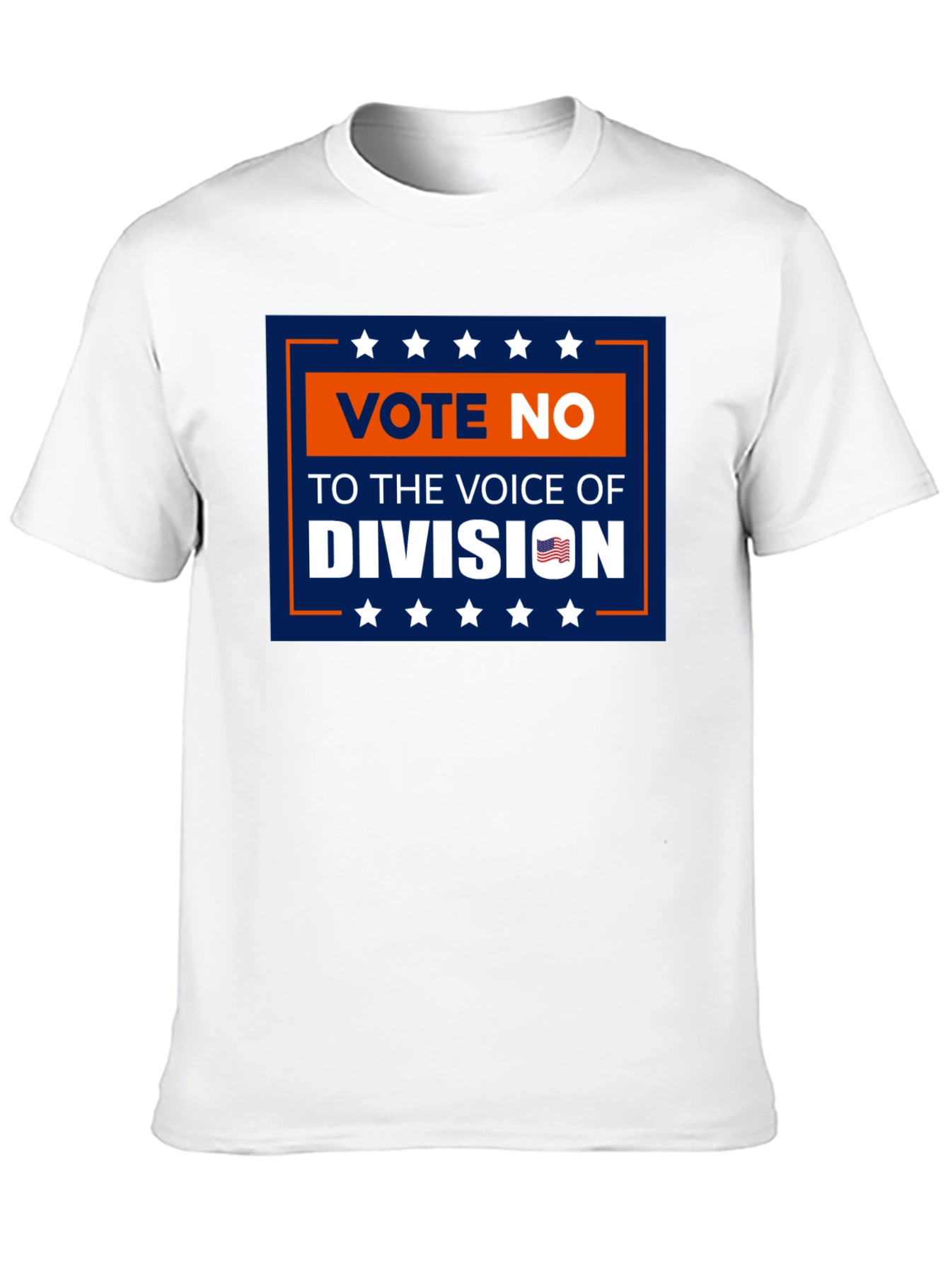 Vote No T-Shirt: Voice of Division Patriotic Tee