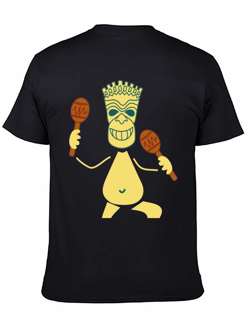Tiki Man Maracas Graphic Tee