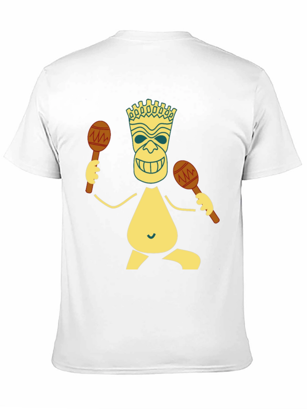 Tiki Man Maracas Graphic Tee