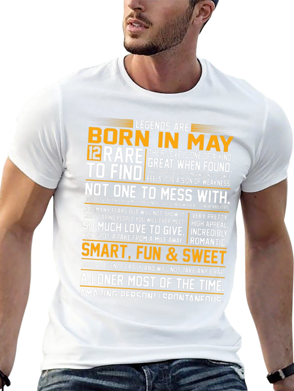 Legends Born in May Graphic Tee