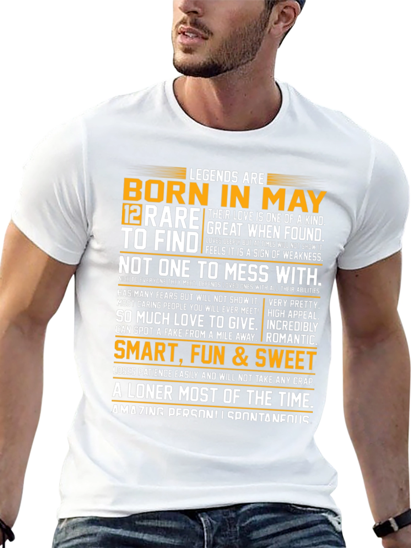 Legends Born in May Graphic Tee