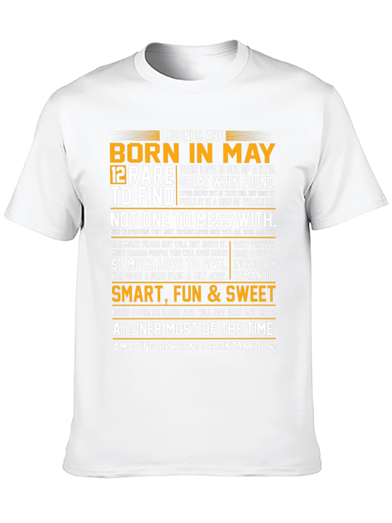 Legends Born in May Graphic Tee