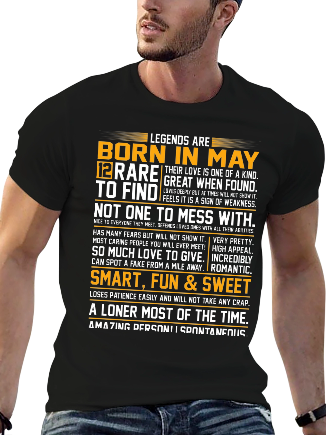 Legends Born in May Graphic Tee