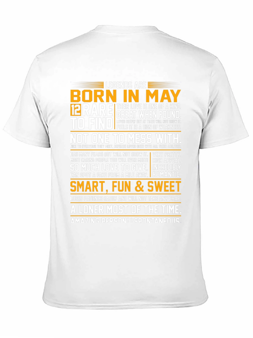 Legends Born in May Graphic Tee