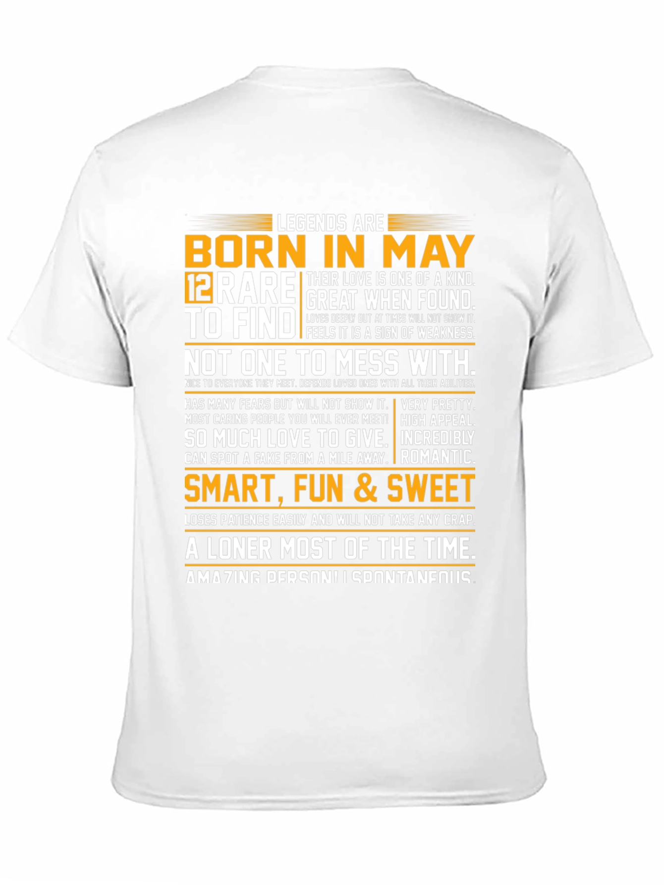 Legends Born in May Graphic Tee