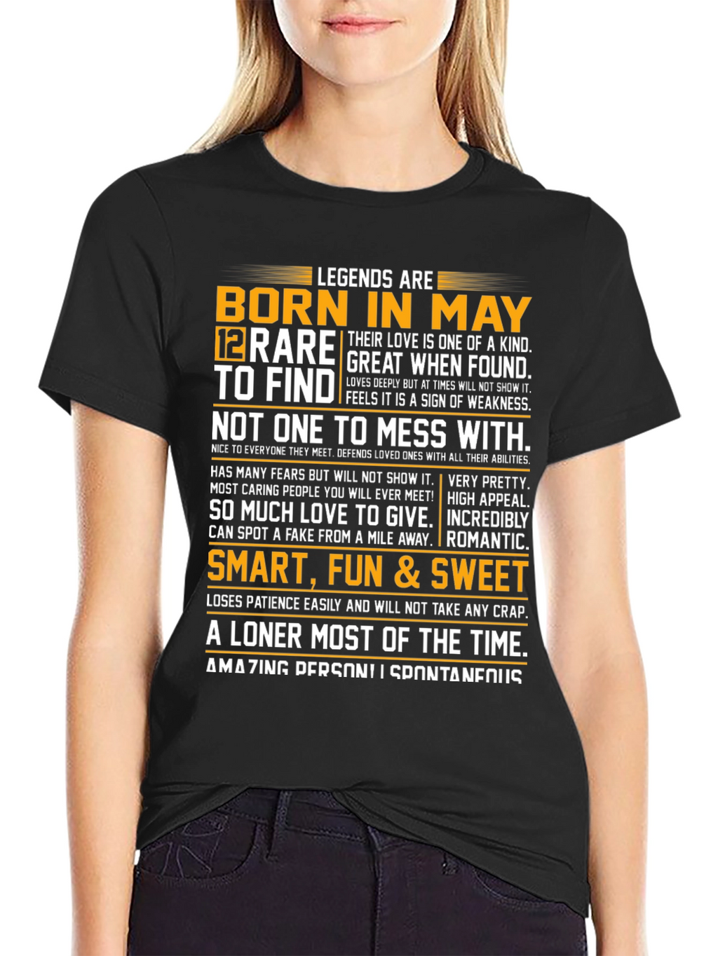 Legends Born in May Graphic Tee