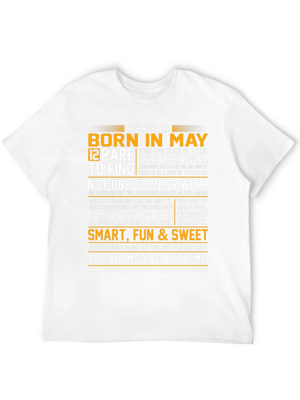 Legends Born in May Graphic Tee