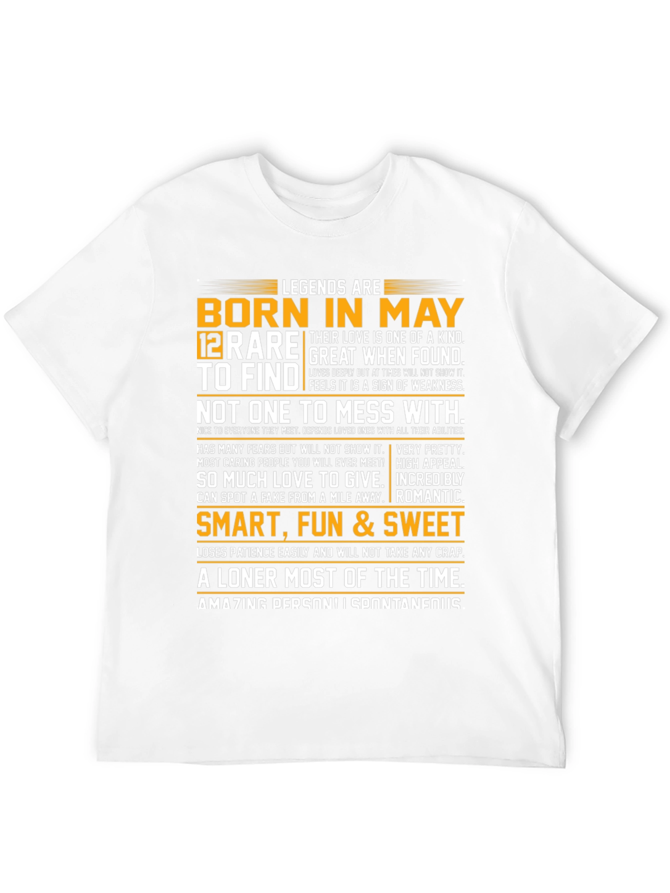 Legends Born in May Graphic Tee