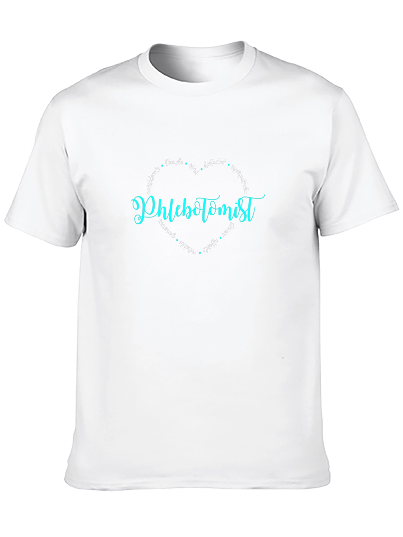 Phlebotomist Heart Graphic T-Shirt