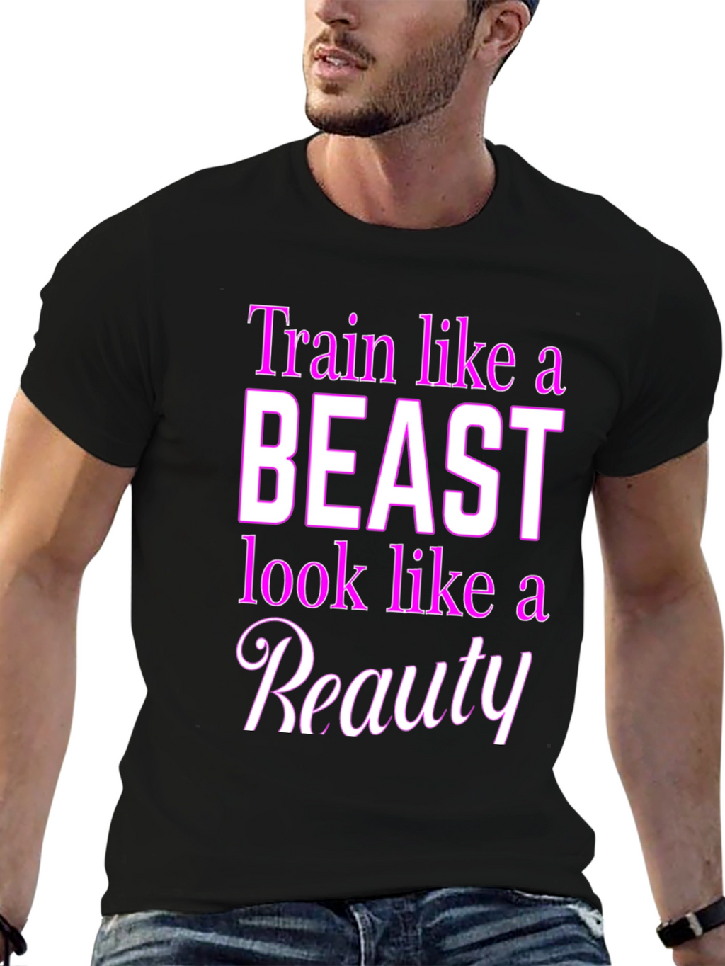 Train Like a Beast Graphic T-Shirt