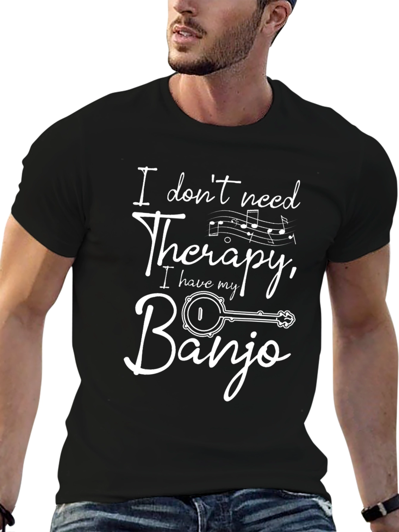 Banjo Therapy T-Shirt - Musicians Comfort Tee