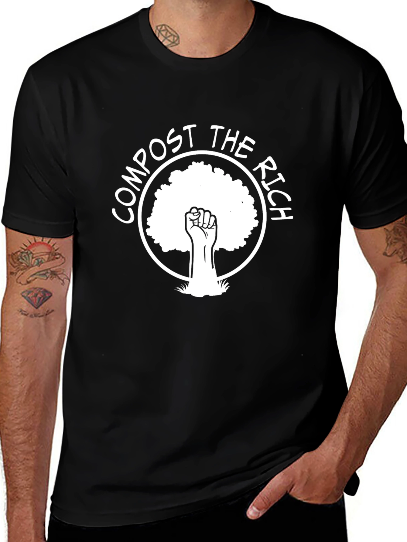 Compost The Rich Graphic T-Shirt