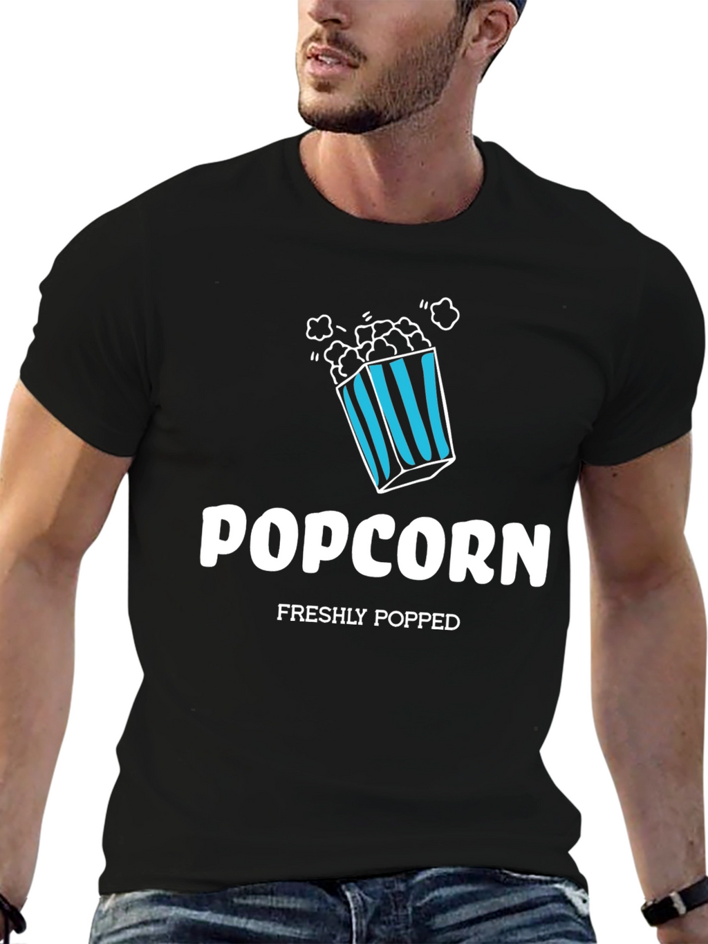 Popcorn T-Shirt - Freshly Popped Design