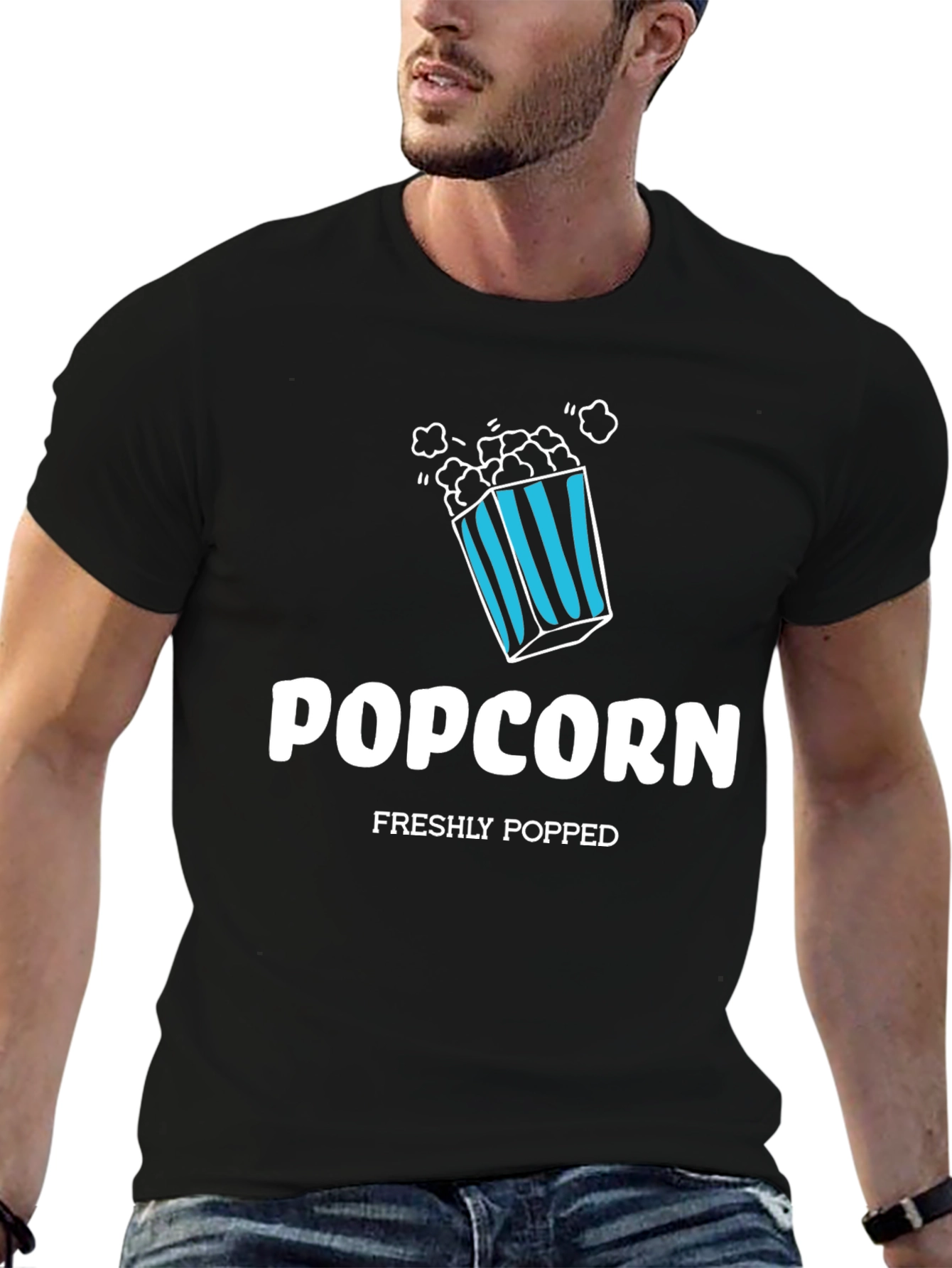Popcorn T-Shirt - Freshly Popped Design