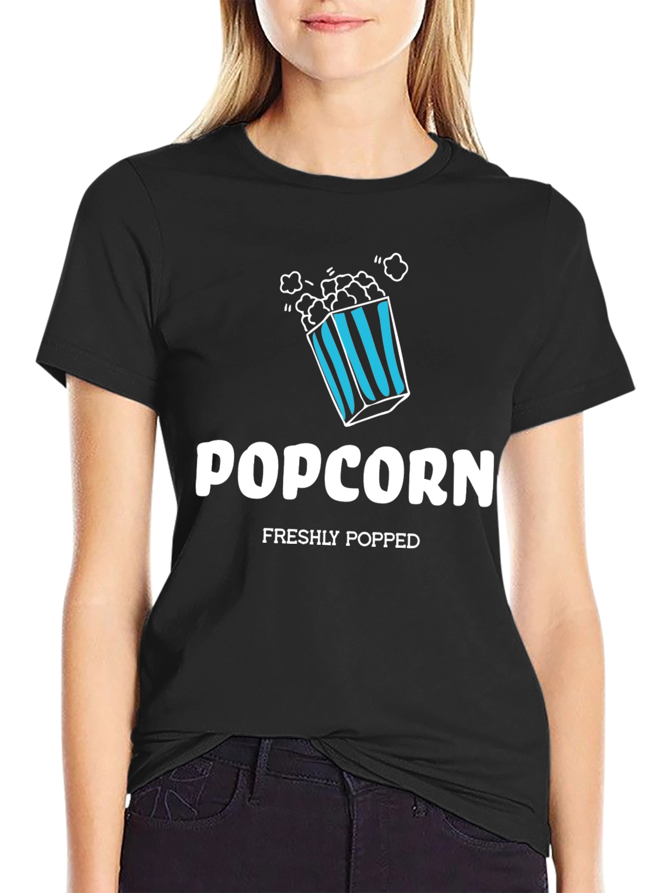 Popcorn T-Shirt - Freshly Popped Design