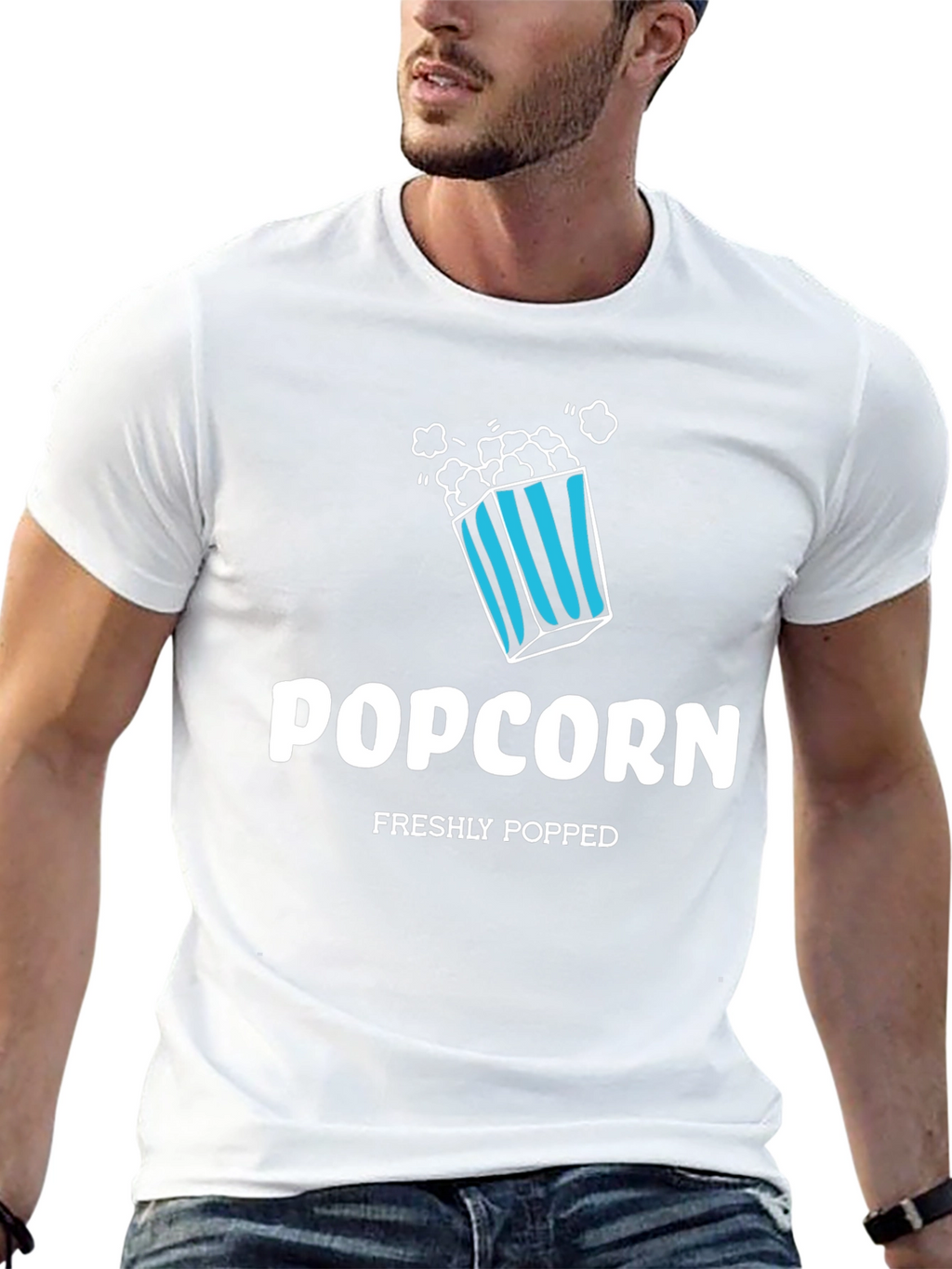 Popcorn T-Shirt - Freshly Popped Design