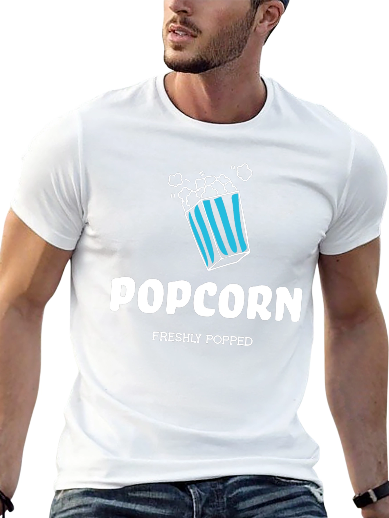 Popcorn T-Shirt - Freshly Popped Design