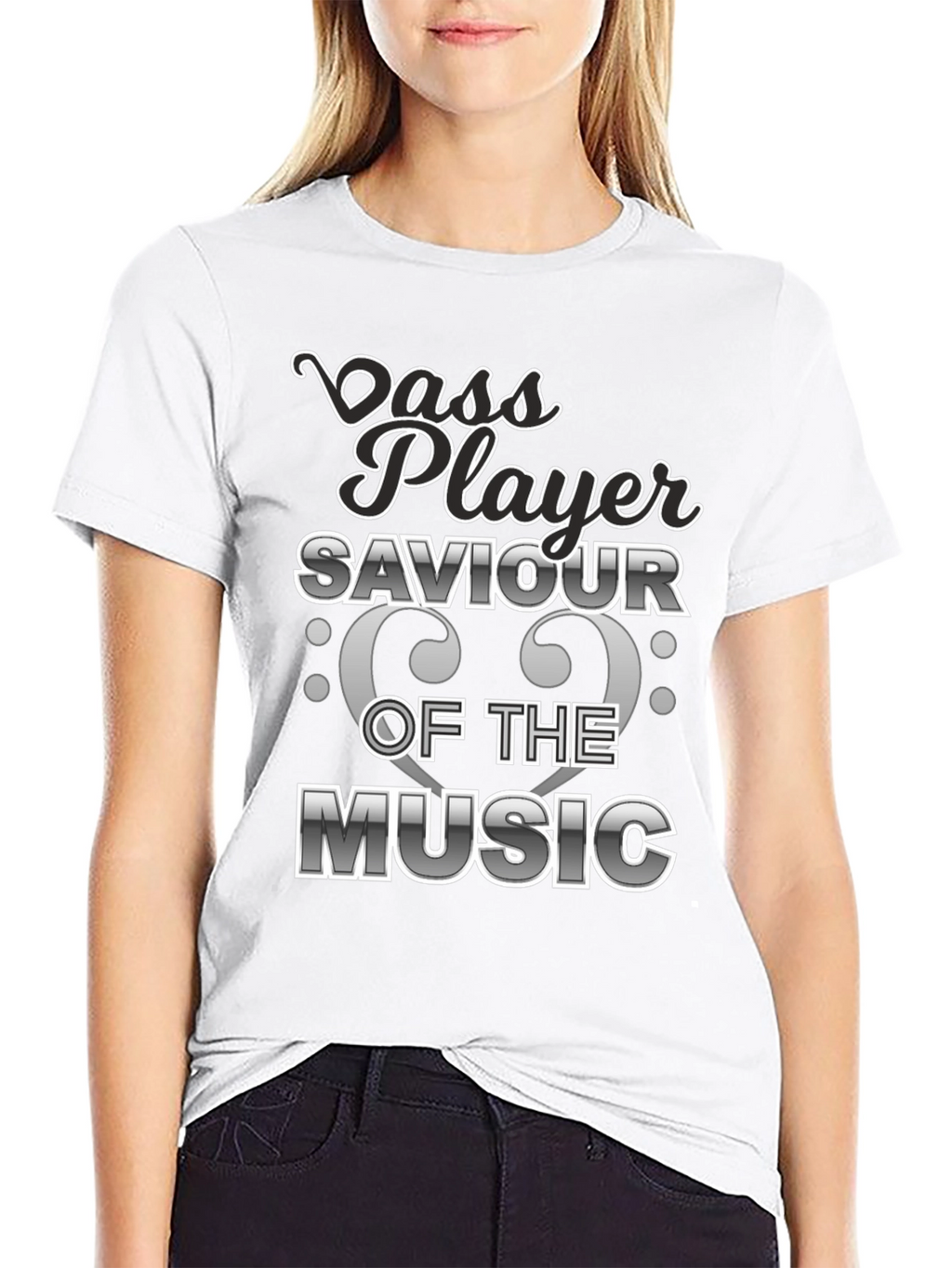 Bass Player Savior Music T-Shirt
