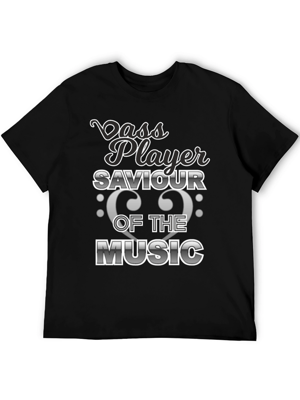 Bass Player Savior Music T-Shirt