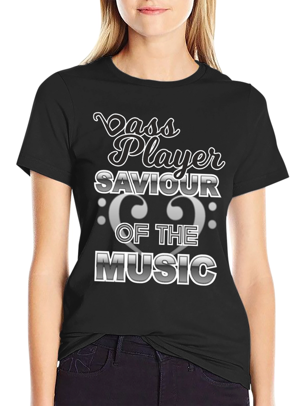 Bass Player Savior Music T-Shirt