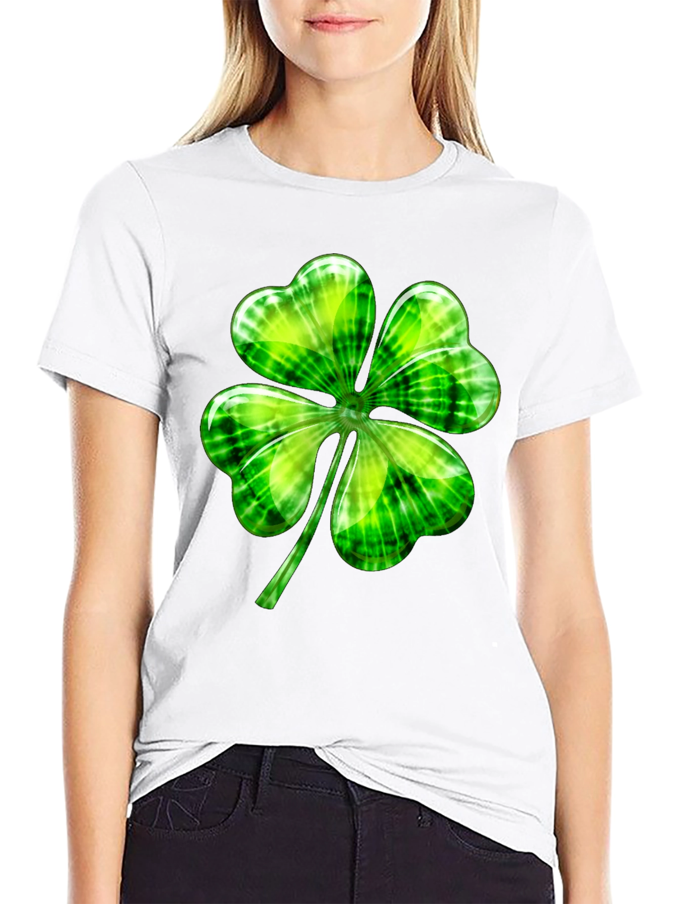 Lucky Clover Graphic T-Shirt - St. Patricks Day