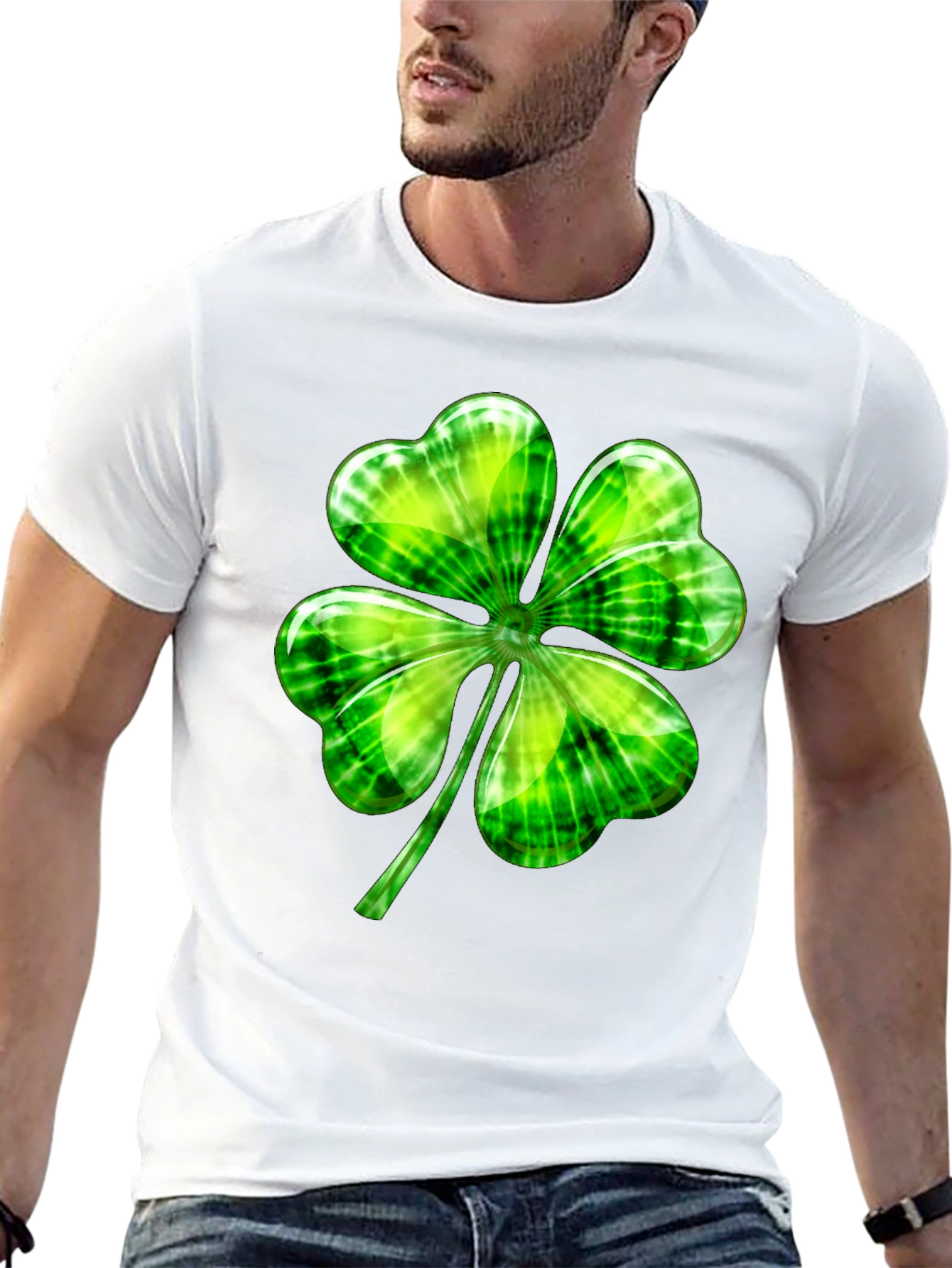 Lucky Clover Graphic T-Shirt - St. Patricks Day