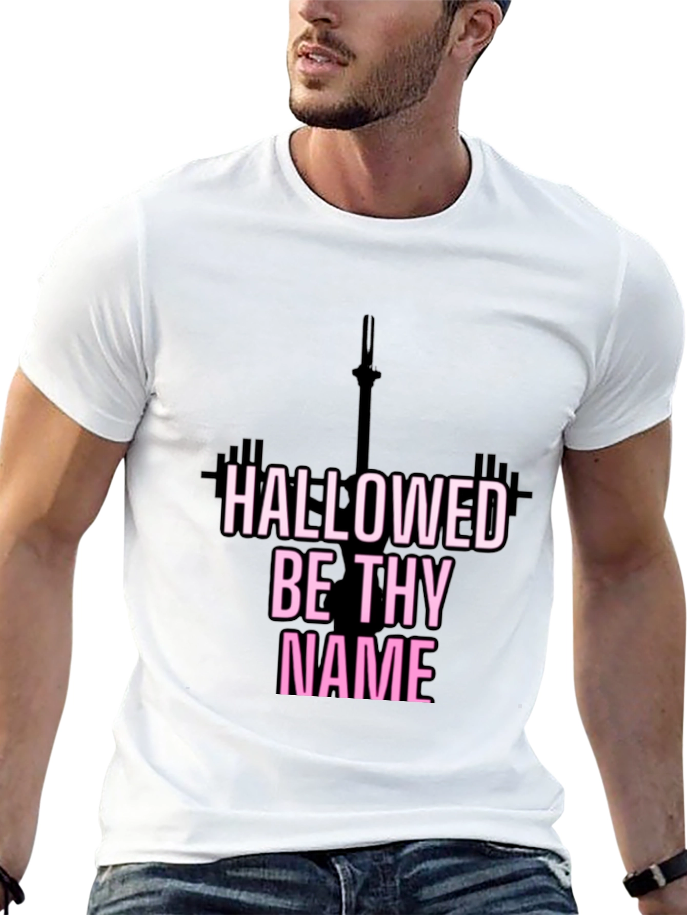 Hallowed Be Thy Name Fitness T-Shirt