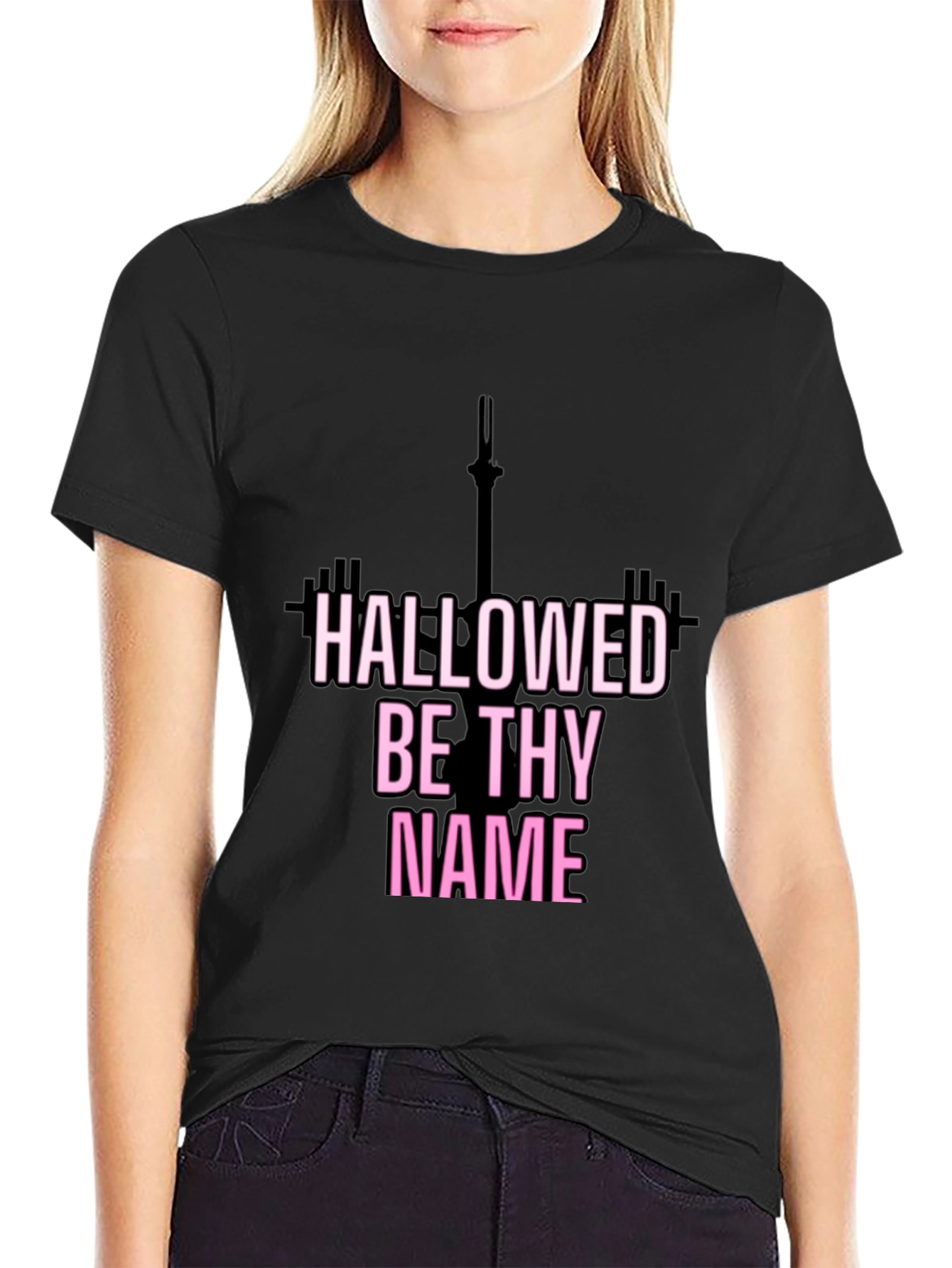 Hallowed Be Thy Name Fitness T-Shirt