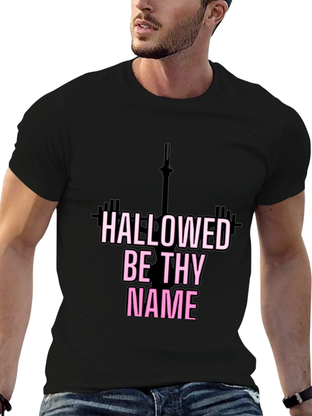 Hallowed Be Thy Name Fitness T-Shirt