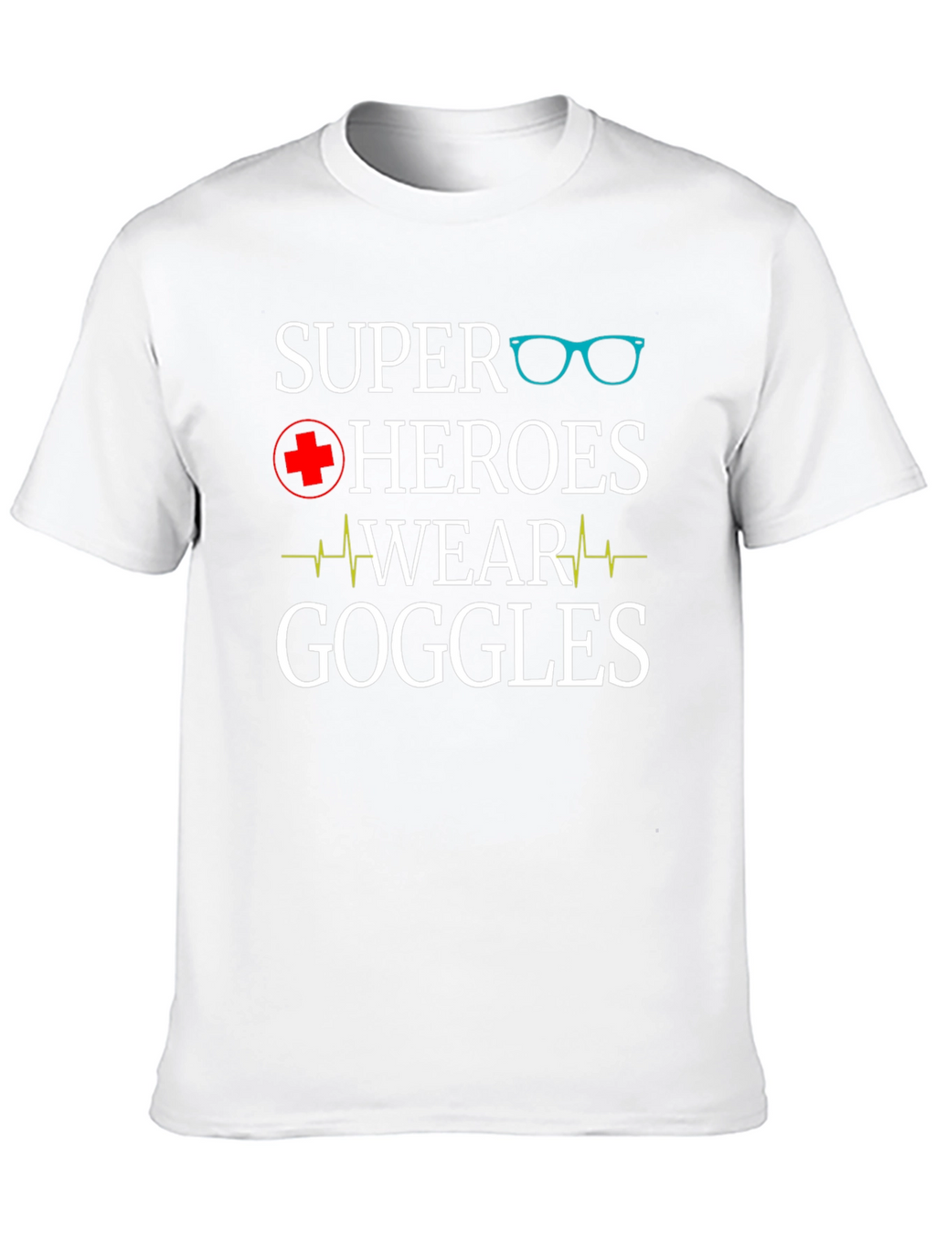 Super Heroes Wear Goggles T-Shirt