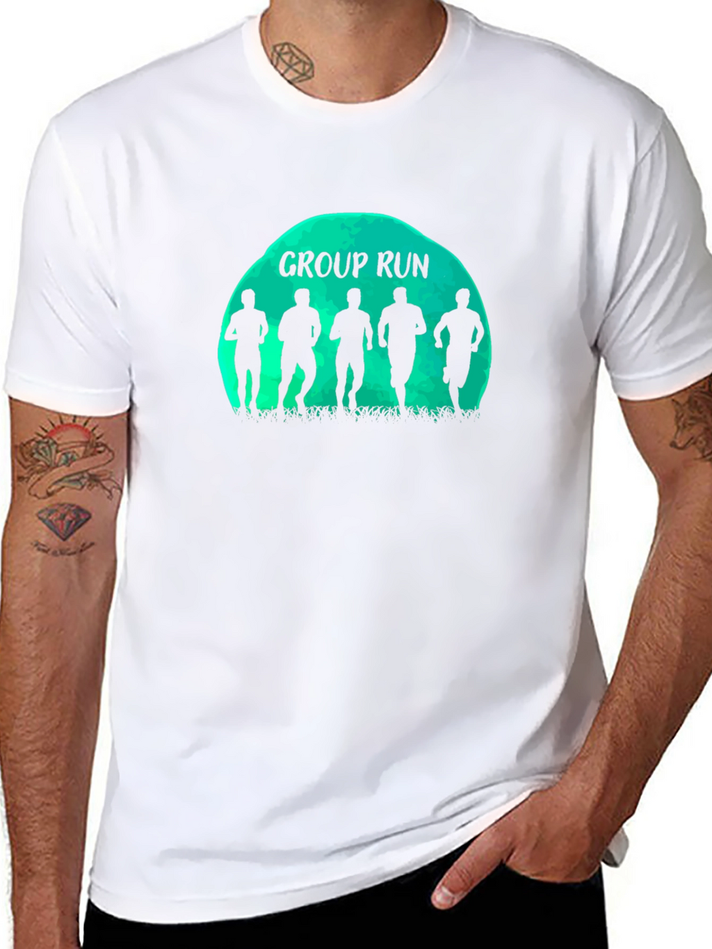 Group Run Graphic Tee