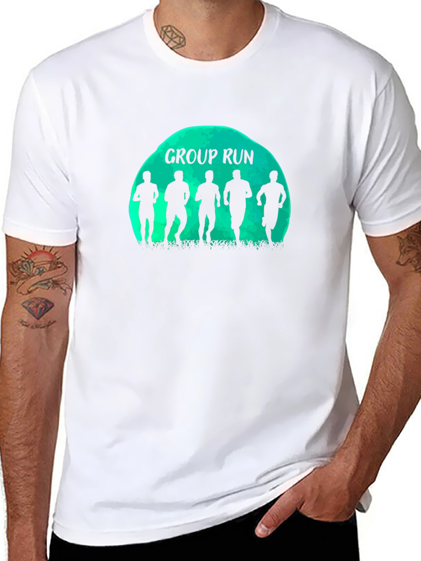 Group Run Graphic Tee