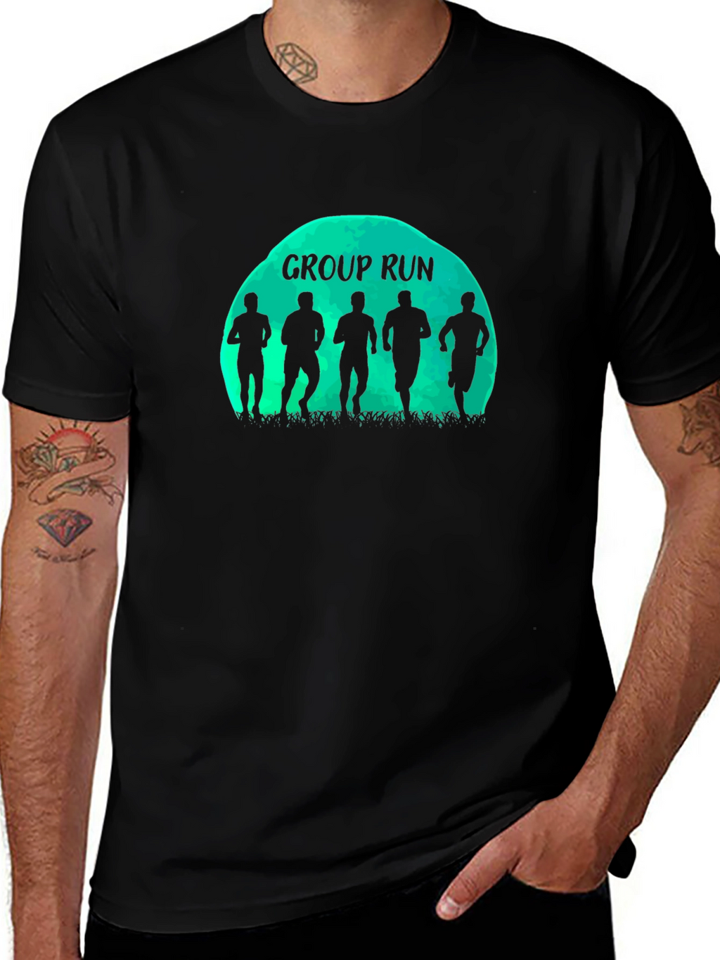 Group Run Graphic Tee