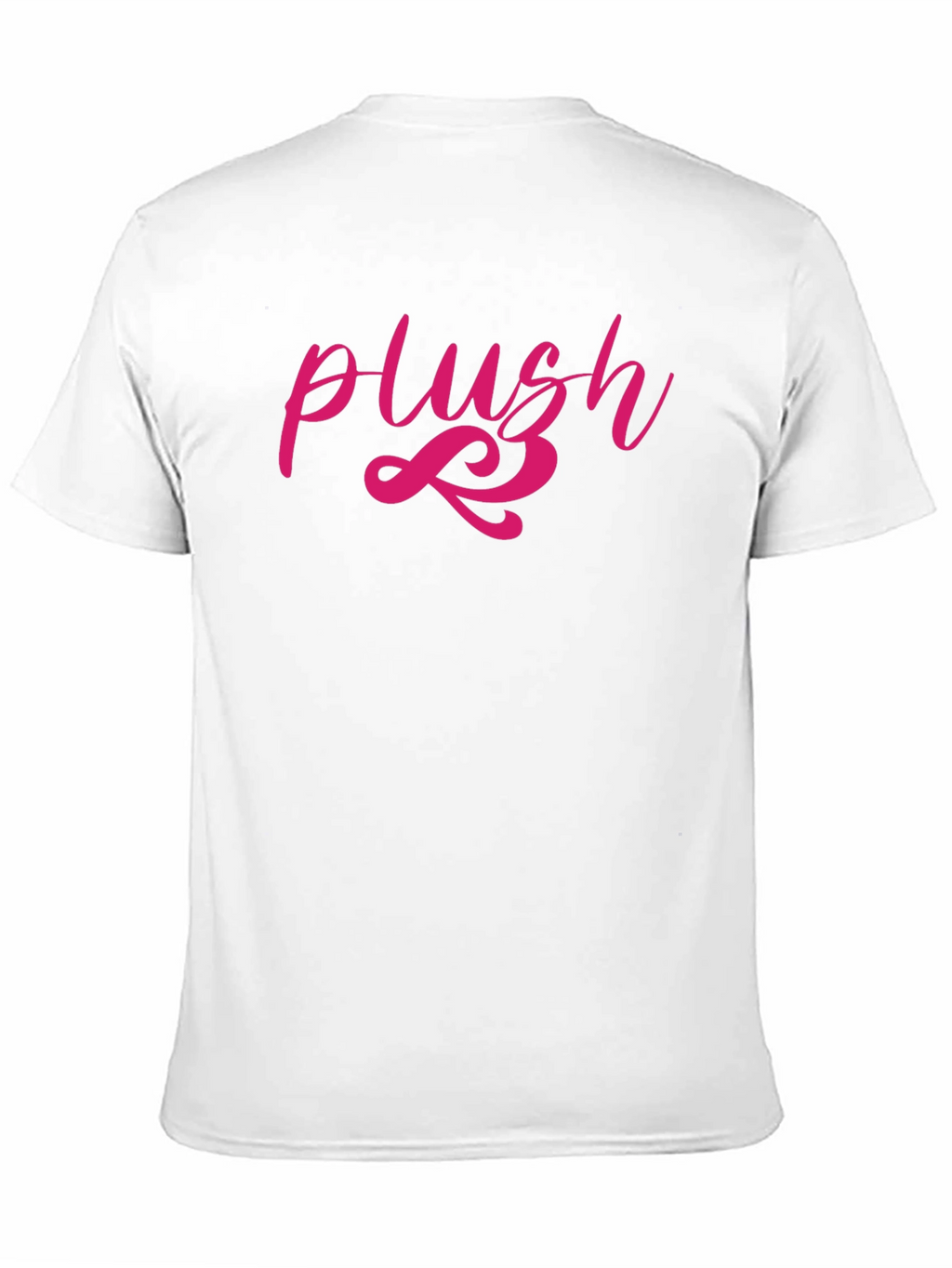 Plush Graphic Tee - Stylish Mens Black T-Shirt