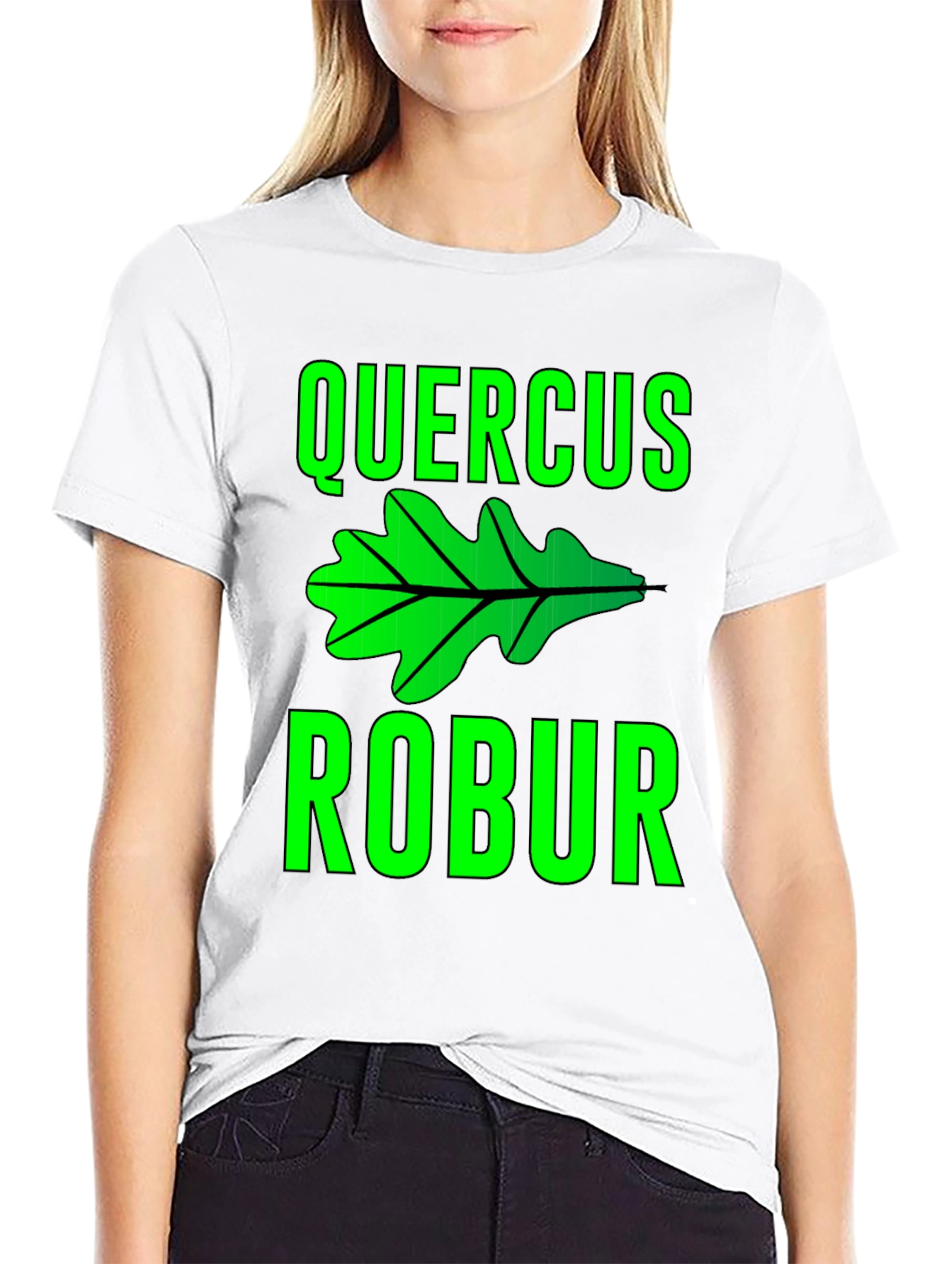 Quercus Robur Oak Leaf T-Shirt