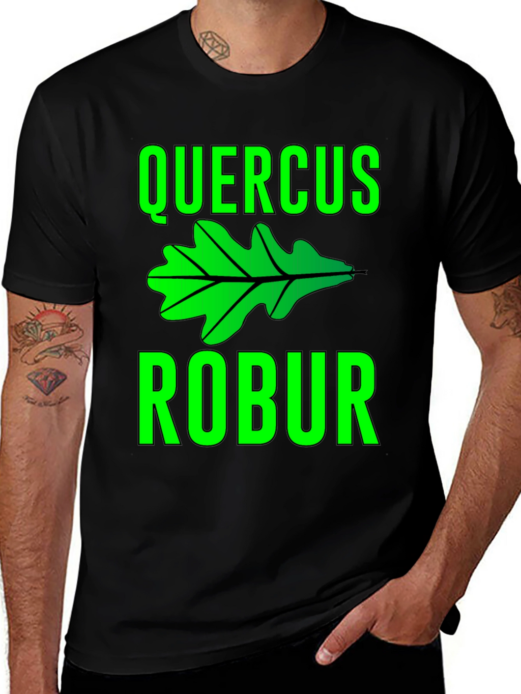 Quercus Robur Oak Leaf T-Shirt