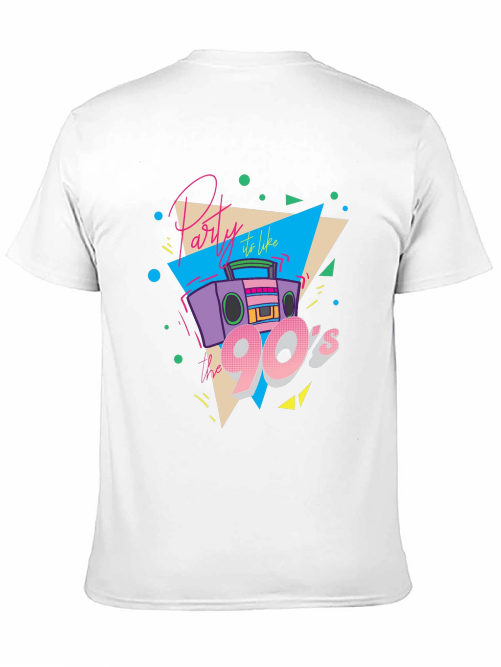Party Like the 90s Black T-Shirt