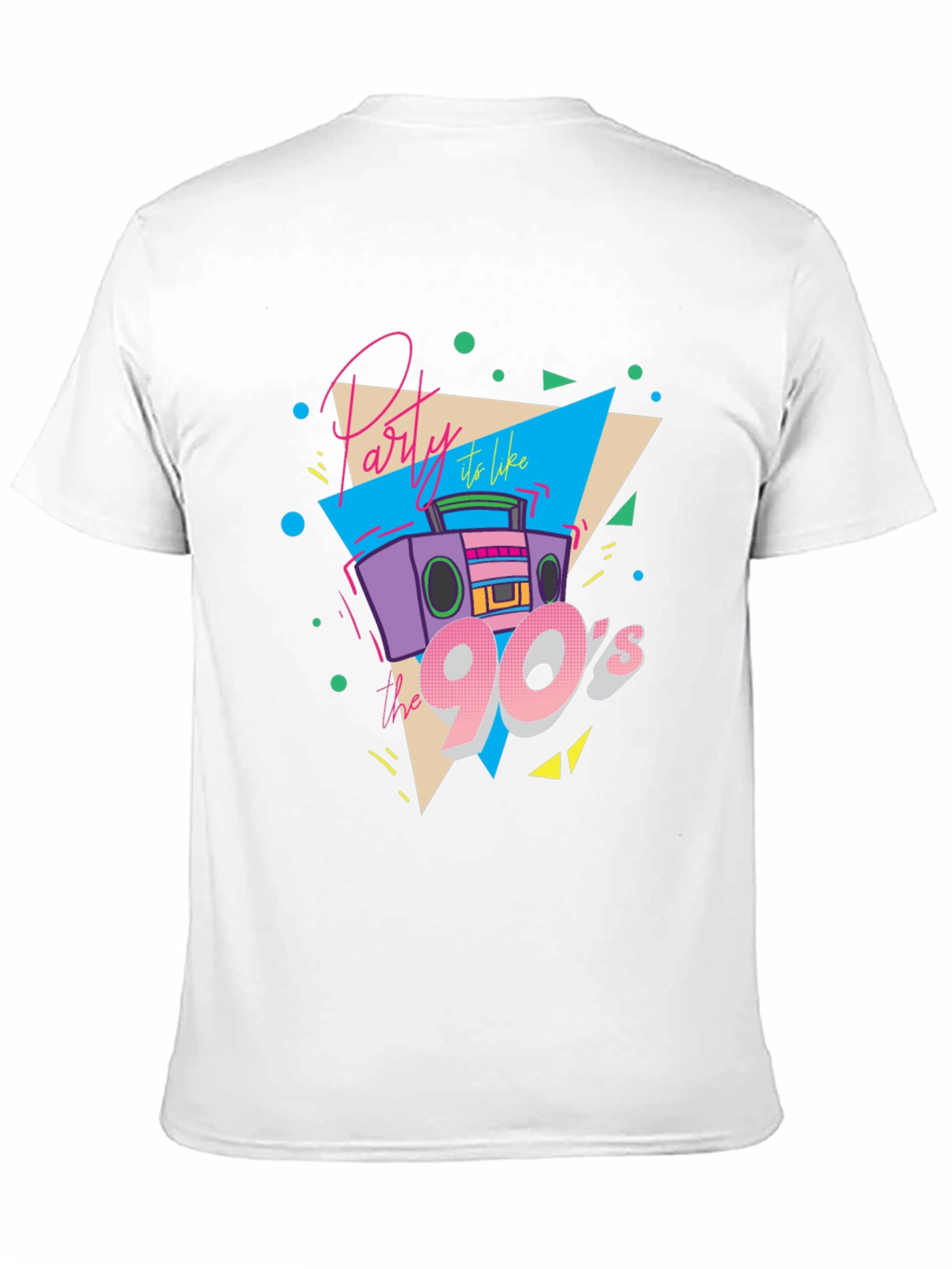 Party Like the 90s Black T-Shirt