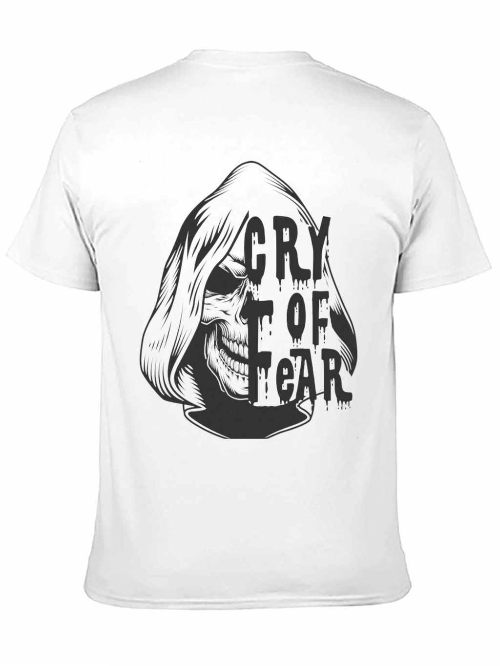 Cry of Fear Skull Graphic Tee - Black