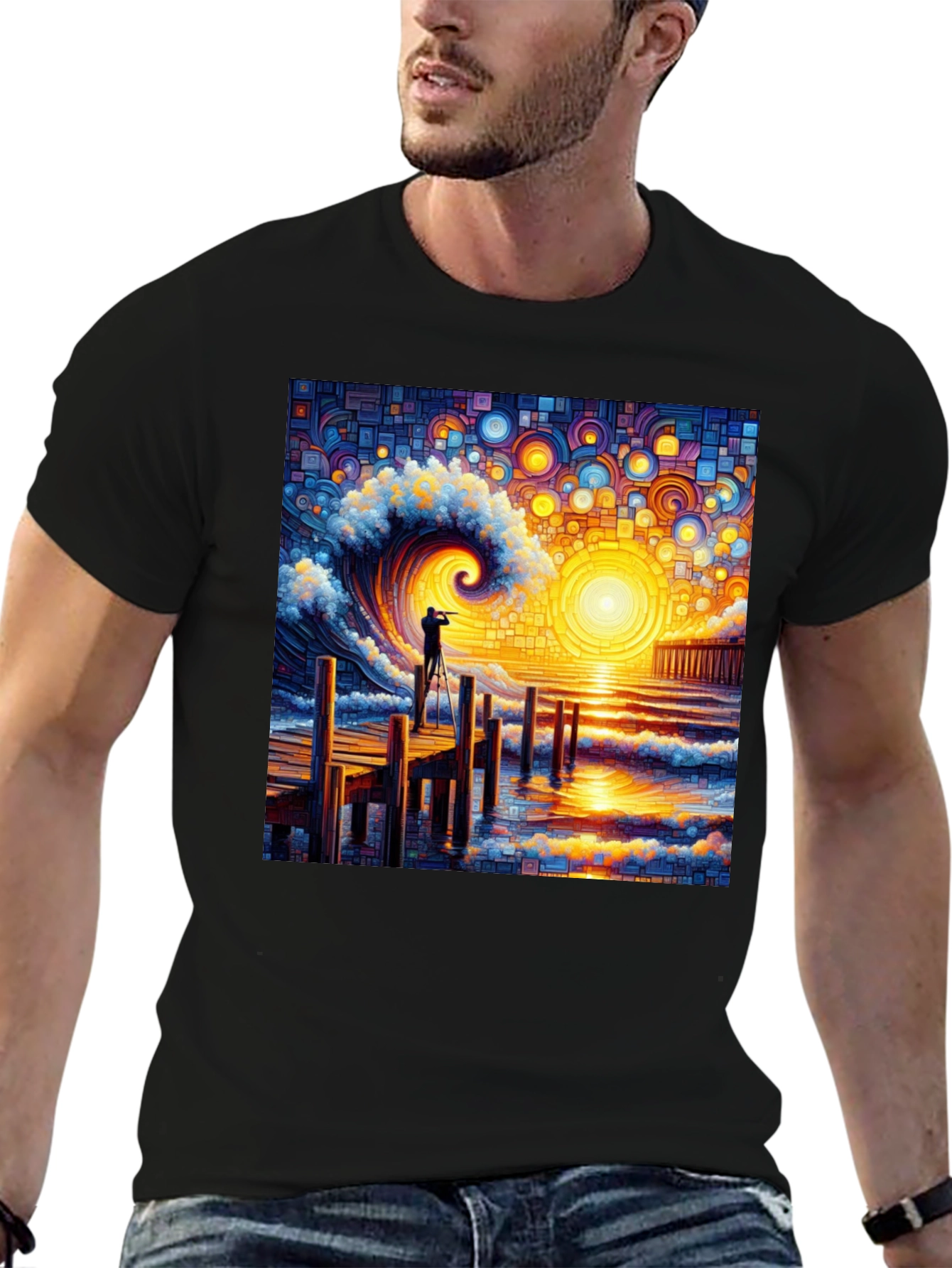 Ocean Wave Photographer Graphic Tee